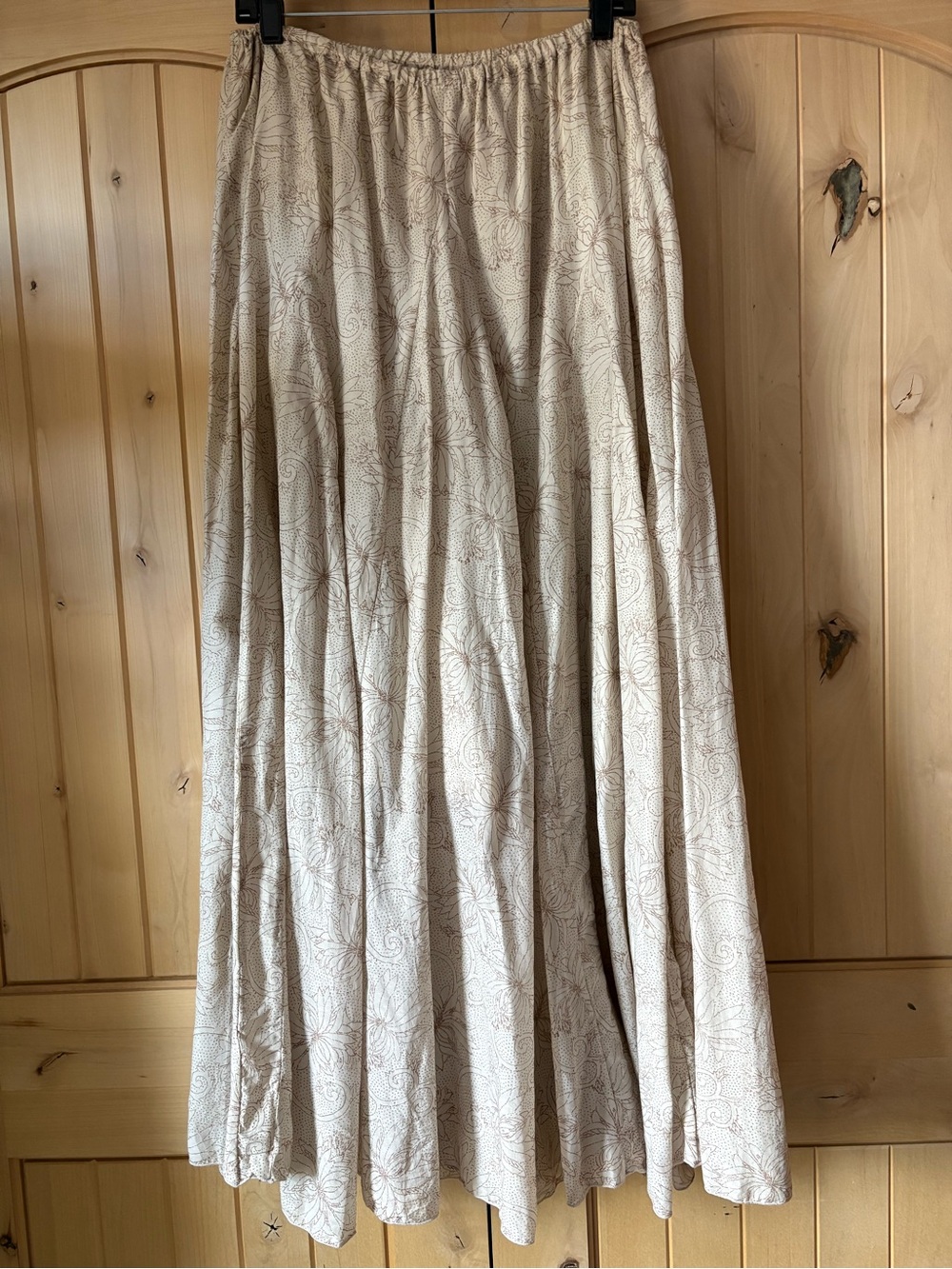 CP Shades Lily Cotton Silk Maxi Skirt - Picture 7 of 16